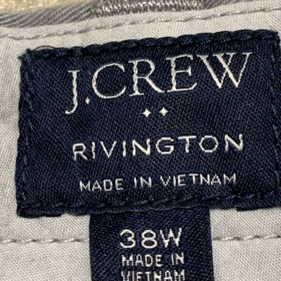 Mens NWOT J.Crew Rivington‎ Gray Chino Shorts - Picture 3 of 5